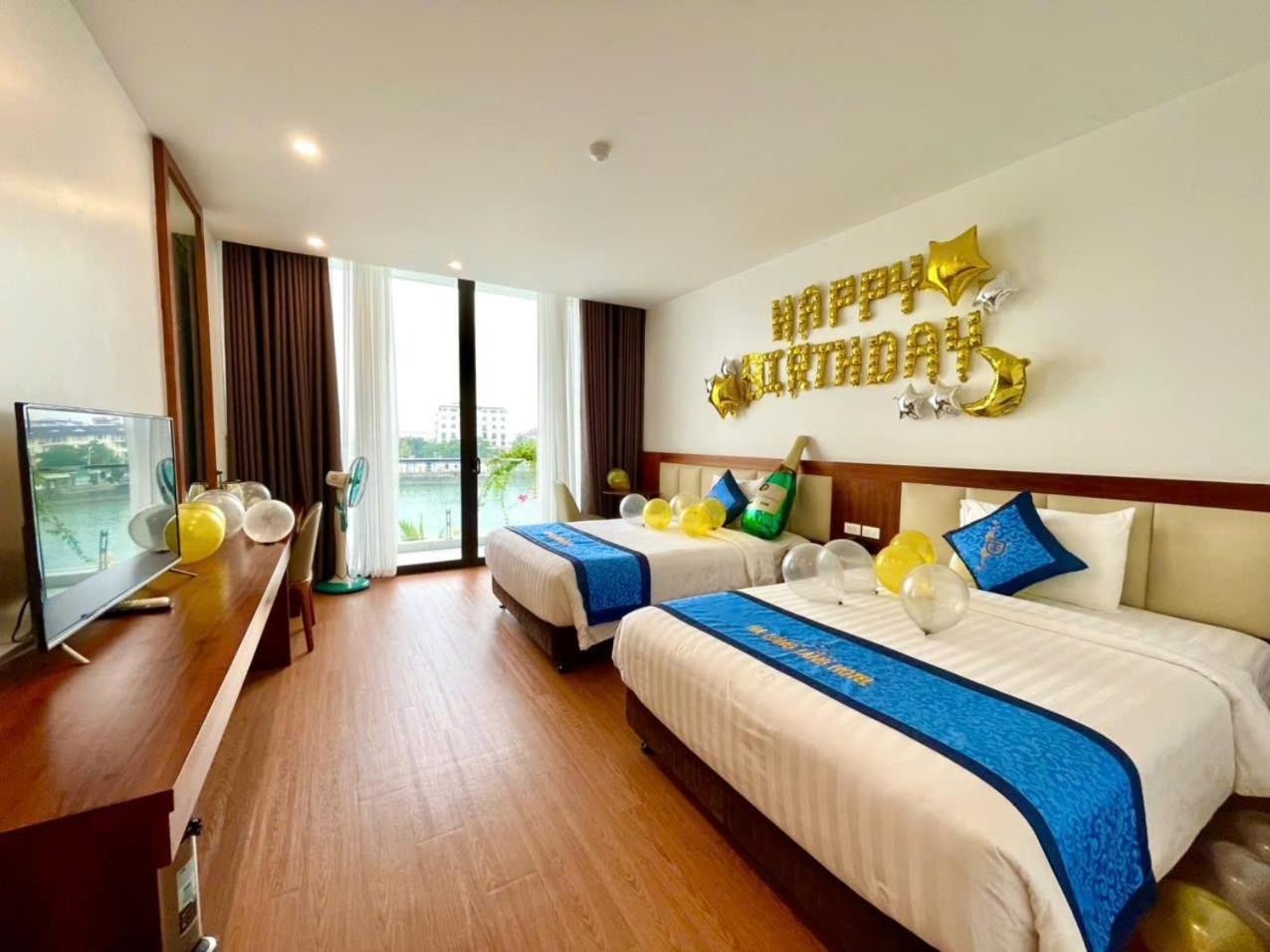 Ha Long Land Hotel Buitenkant foto